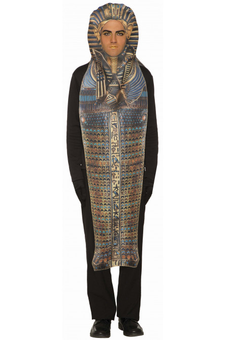 Костюм Тутанхамона в саркофаге