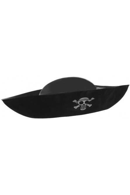Шляпа пирата с черепом и костями