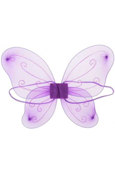 Детские фиолетовые крылья феи