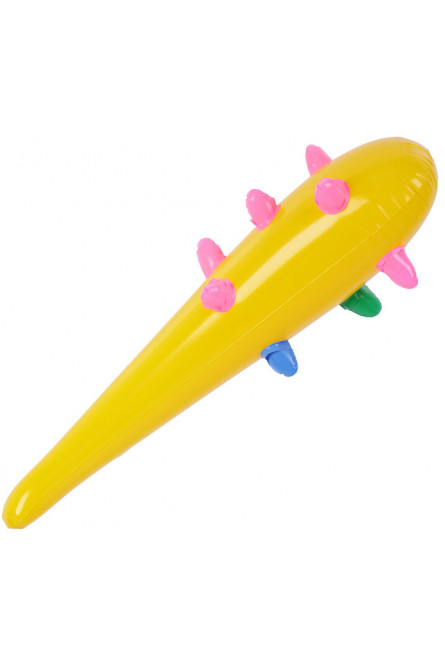 Надувная игрушка Желтая Булава с шипами