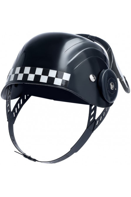 Детский черный шлем полицейского