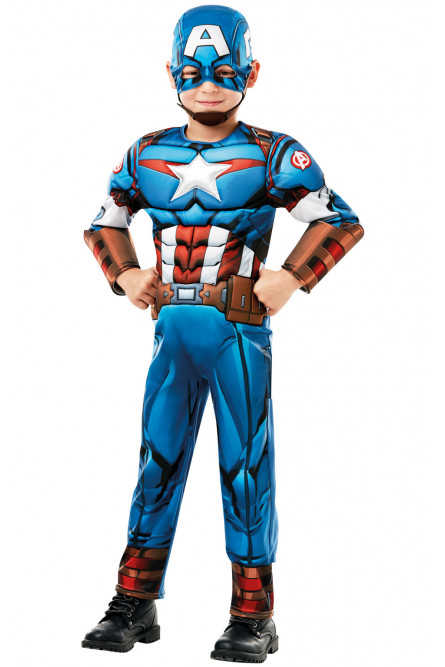 Детский костюм Капитана Америки супергероя