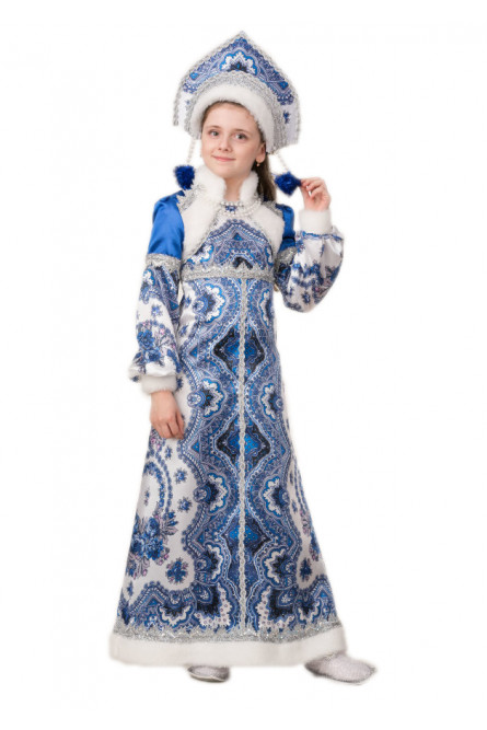 Детский костюм Снегурочки Варвары