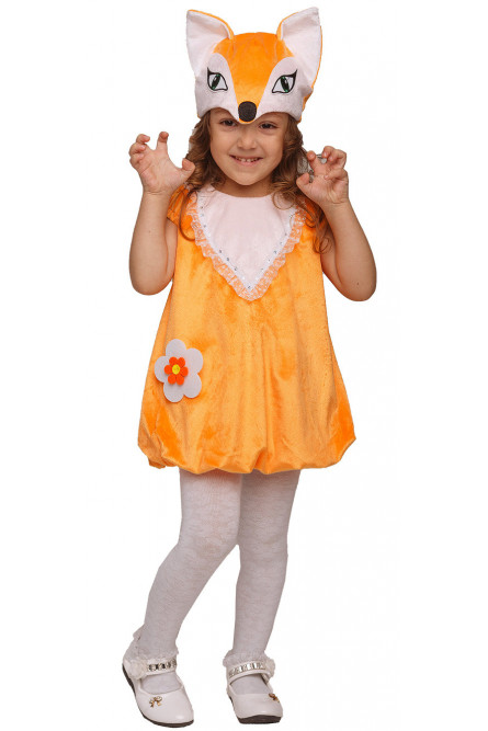 Детский костюм Лисички в платье