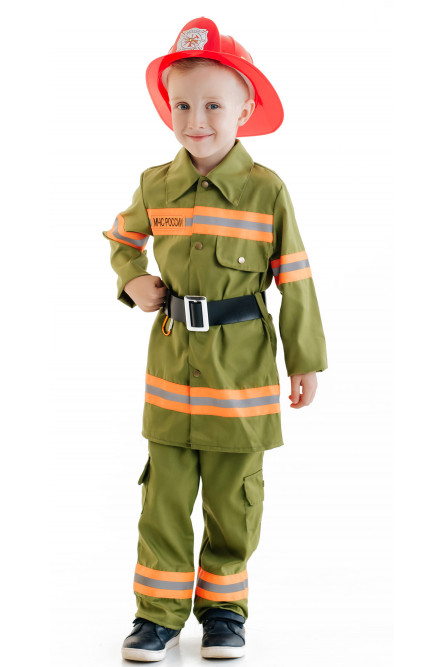 Детский костюм смелого Пожарного