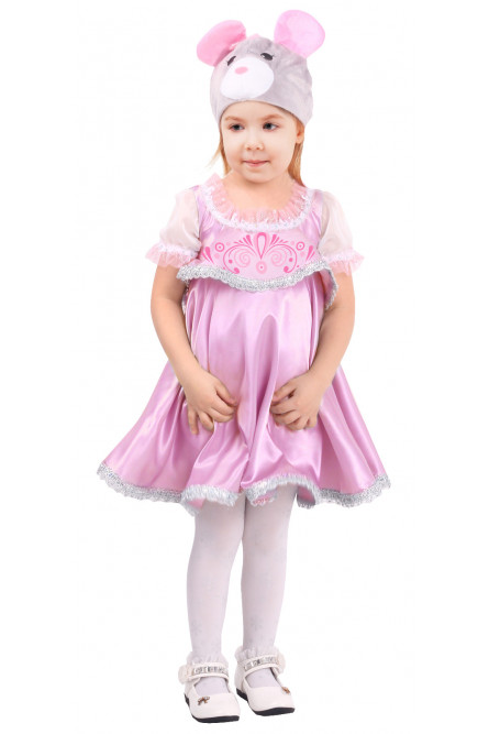 Детский костюм Мышки в розовом