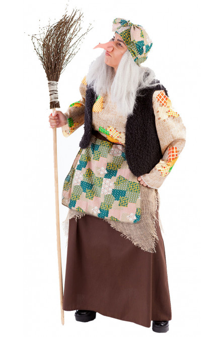 Взрослый костюм Бабуси Ягуси