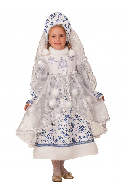 Детский костюм Снегурочки Метелицы