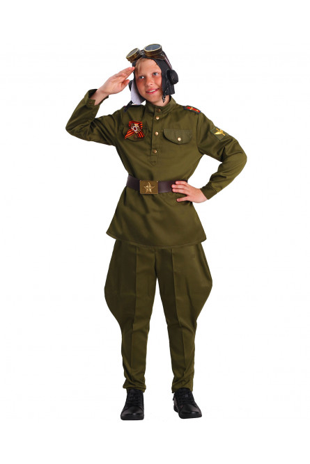 Детский костюм Советского военного Летчика