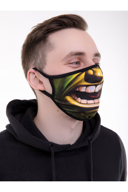Защитная маска с принтом Халка