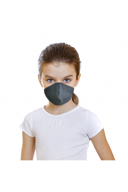 Детская защитная серая маска