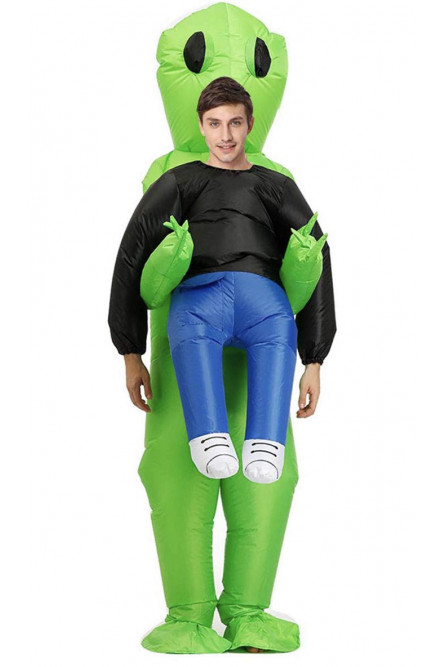 Взрослый надувной костюм Похищение пришельцем