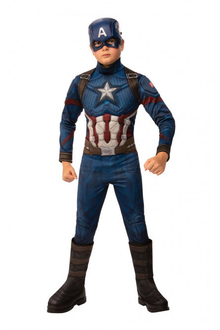 Детский костюм Капитана Америка делюкс