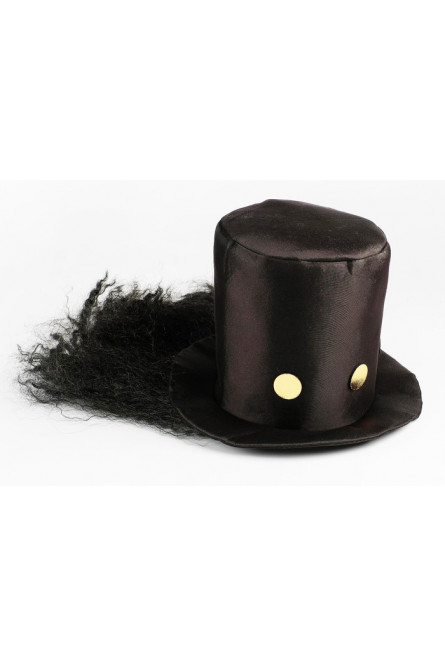 Шляпа колдуна с волосами