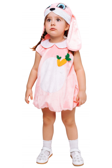 Детский костюм Зайки в розовом