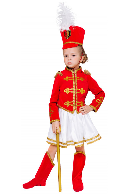 Детский костюм Мажоретки с тростью