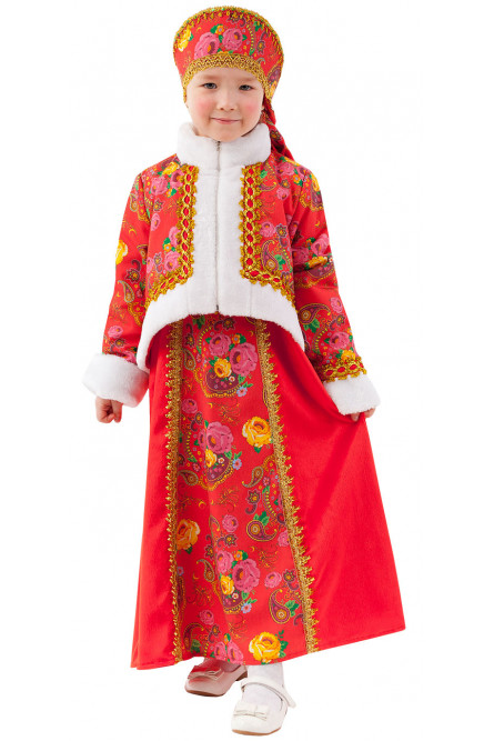 Детский костюм красной Масленицы