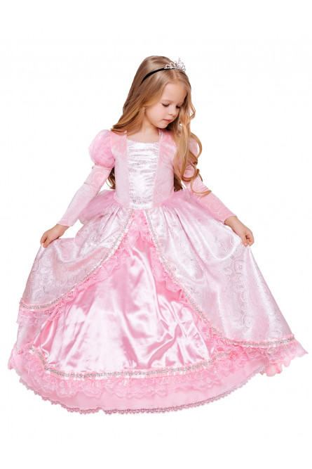 Детский костюм Принцессы Золушки в розовом