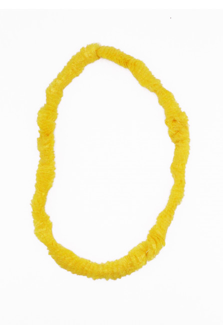 Желтое гавайское ожерелье