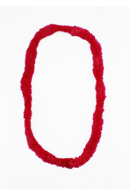 Красное гавайское ожерелье