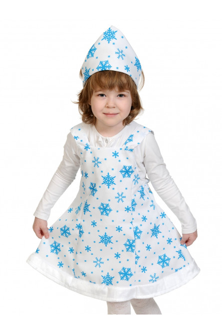 Детский костюм плюшевой Снежинки