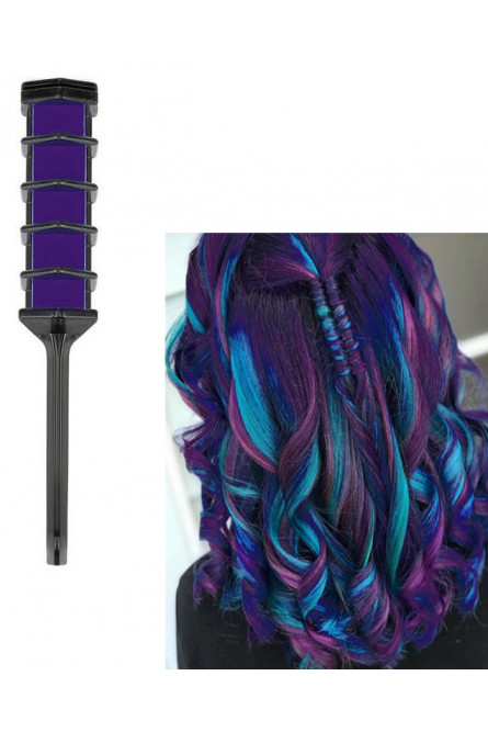 Фиолетовый мелок для волос