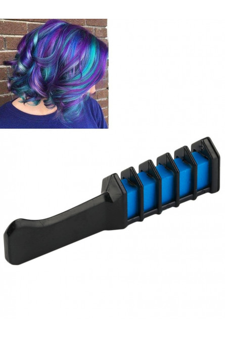 Синий мелок для волос