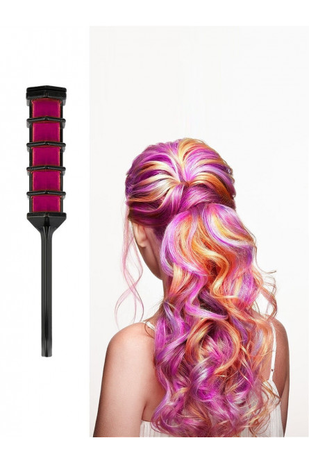Розовый мелок для волос