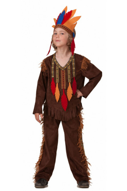 Детский костюм Удалого индейца