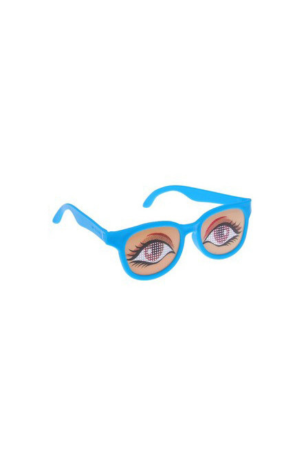 Голубые очки Взгляд