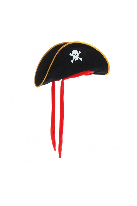 Шляпа пирата текстильная