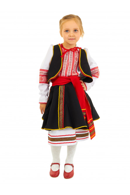 Детский молдавский костюм для девочки