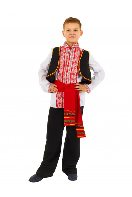 Детский молдавский костюм для мальчика