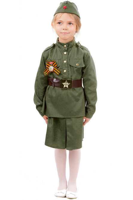 Детский костюм "Солдатка"