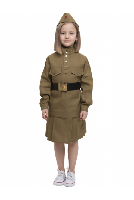 Детский военный костюм из хлопка