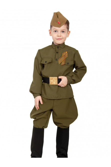 Детский костюм солдата в сапогах