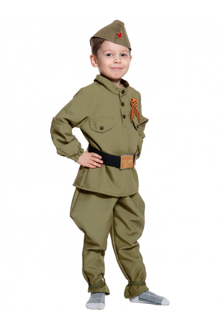 Детский костюм маленького солдата
