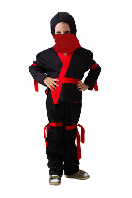 Детский костюм ниндзя черный