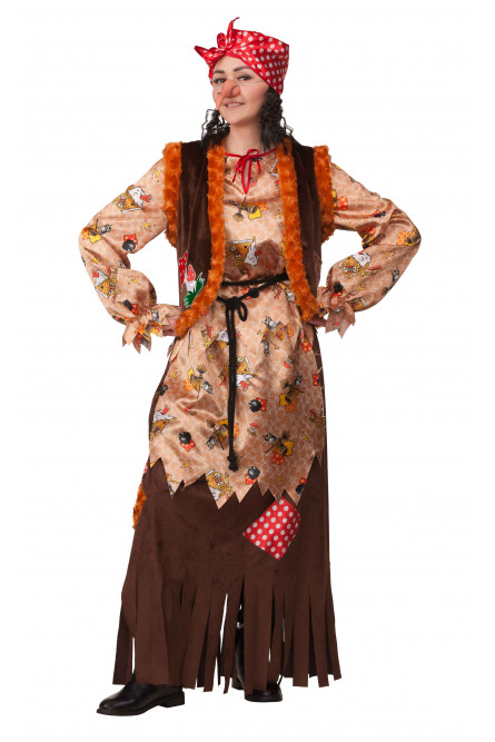 Карнавальный взрослый костюм "Бабы-Яги"