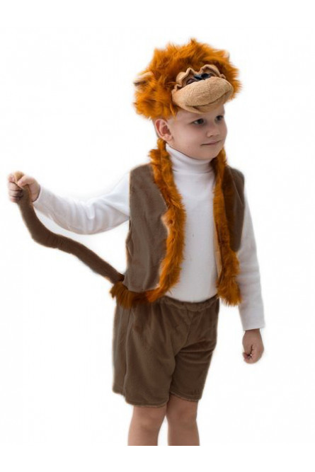 Карнавальный костюм маленькой обезьянки для мальчиков