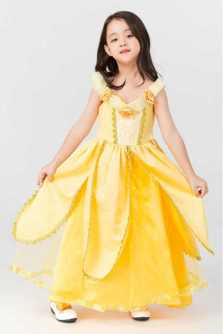 Карнавальное платье для девочек Белль