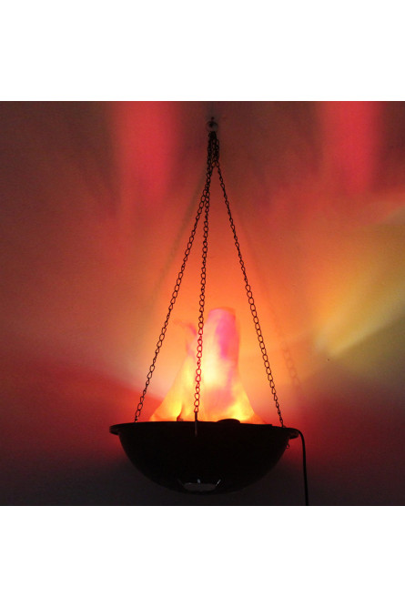 Электронный волшебный подвесной светильник в виде пламя