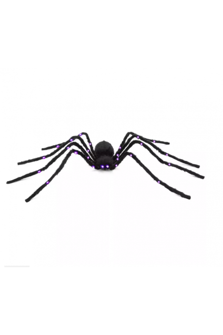 Светодиодный большой мягкий паук