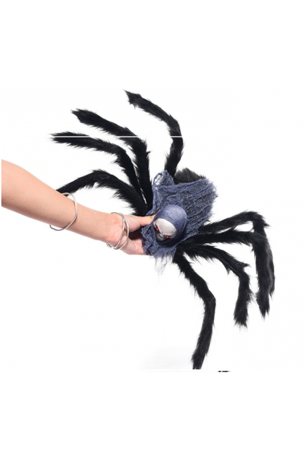 Украшение на Хэллоин имитация плюшевого паука