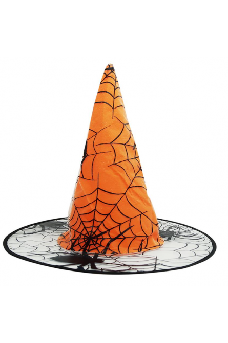 Оранжевая шляпа ведьмочки