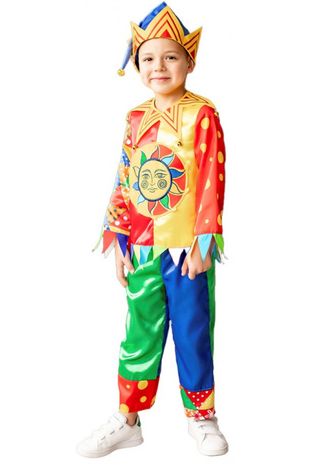 Детский карнавальный костюм Петрушки