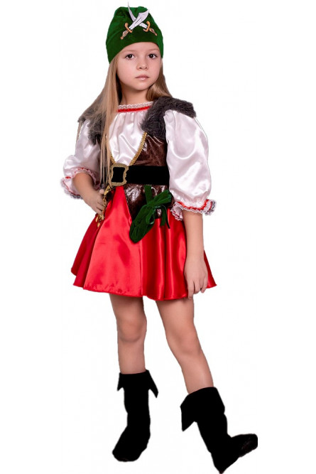 «Разбойница» карнавальный костюм для девочки
