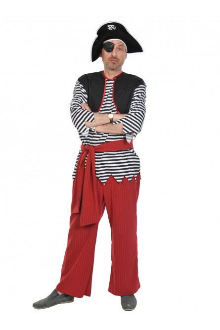 Взрослый карнавальный костюм Пирата Билли