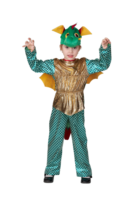 Детский костюм Дракончика с крыльями