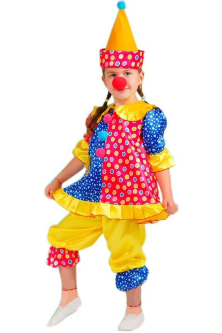 Детский костюм "Клоунесса Лола"